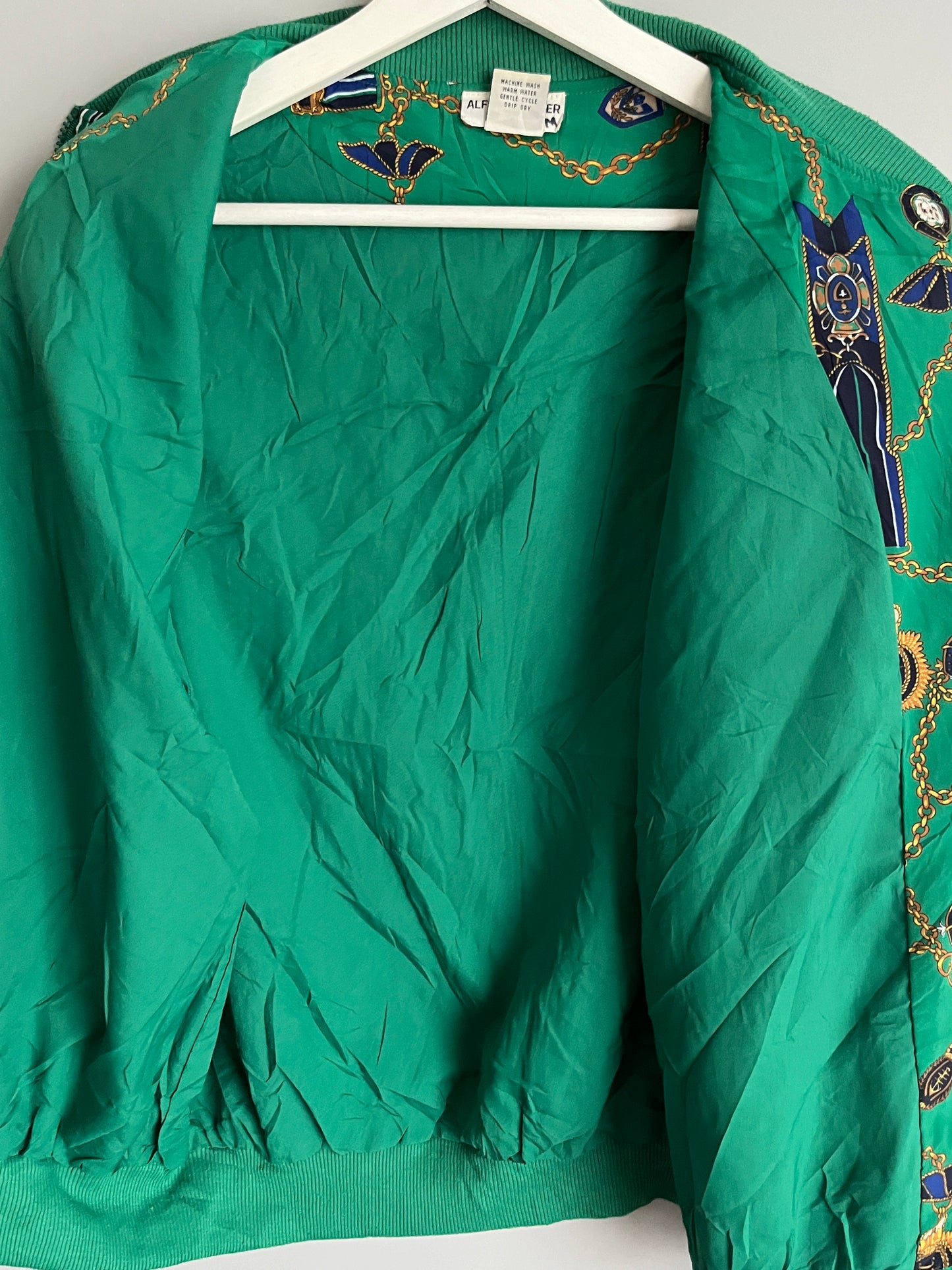 men vintage windbreaker crazy pattern y2k - shoplifts