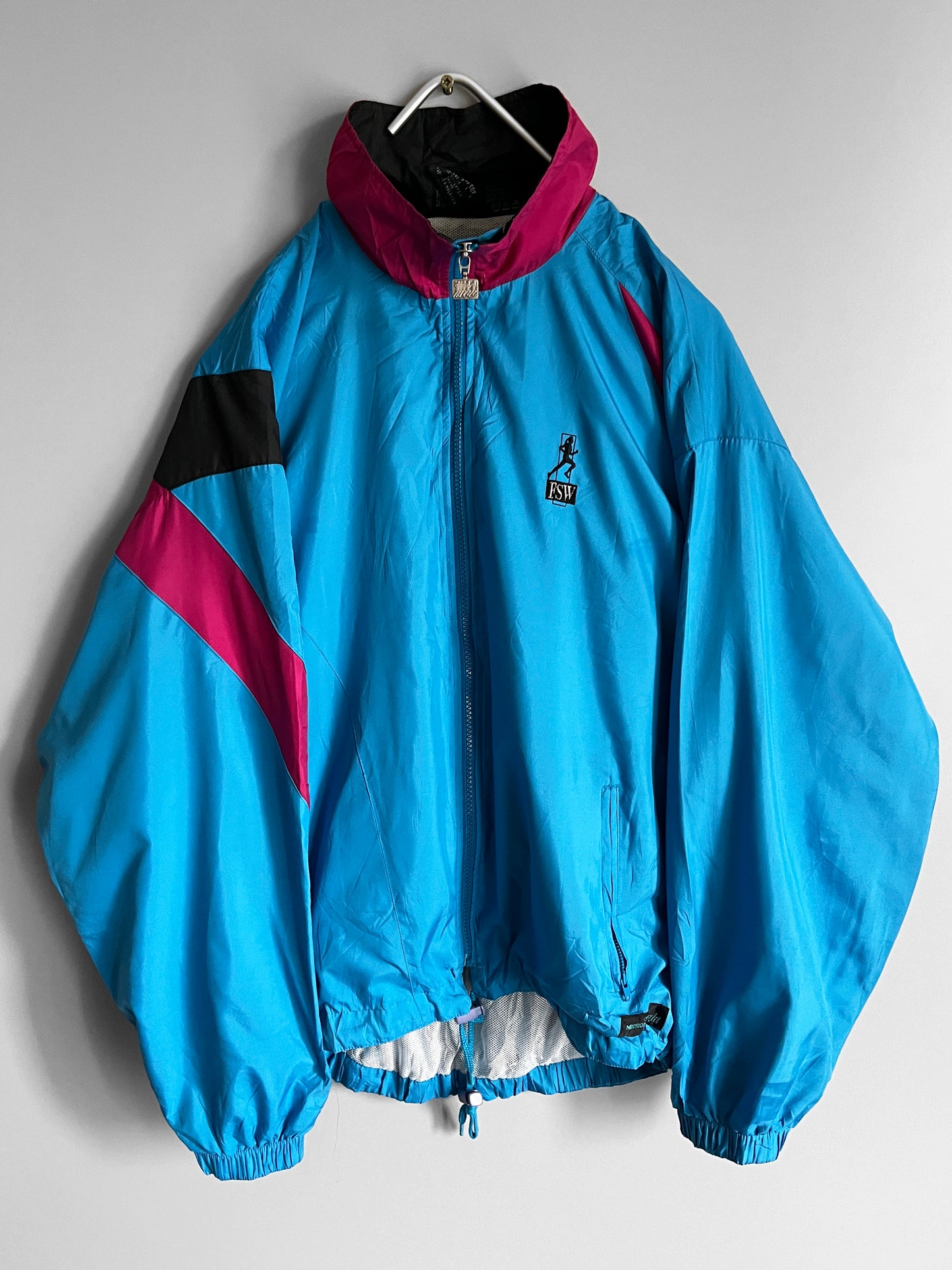 windbreaker vintage jacket colourful