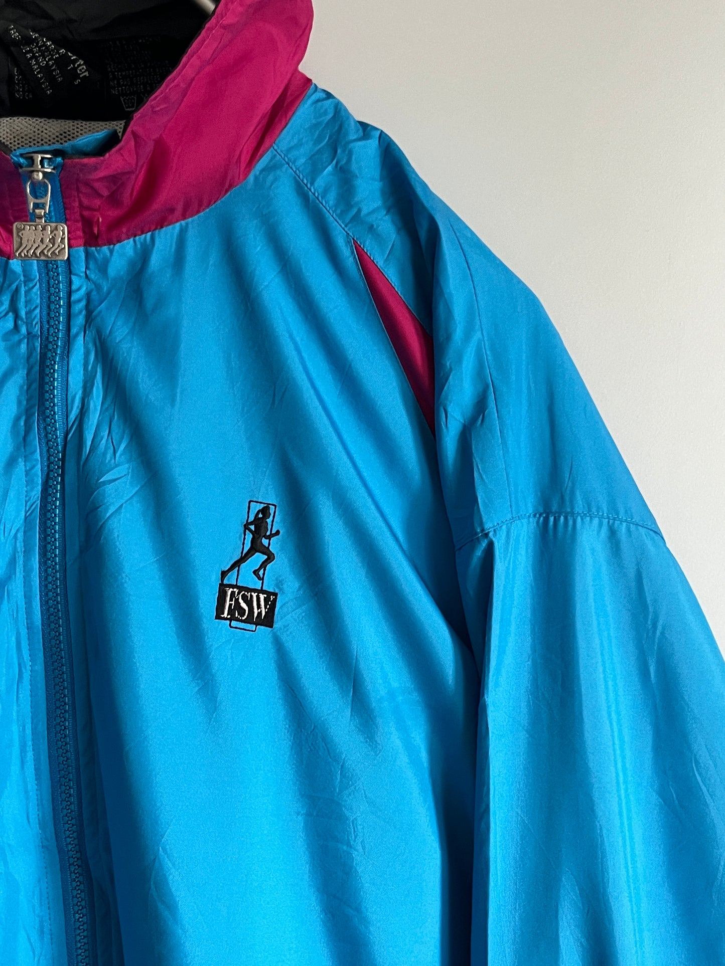 windbreaker vintage jacket colourful