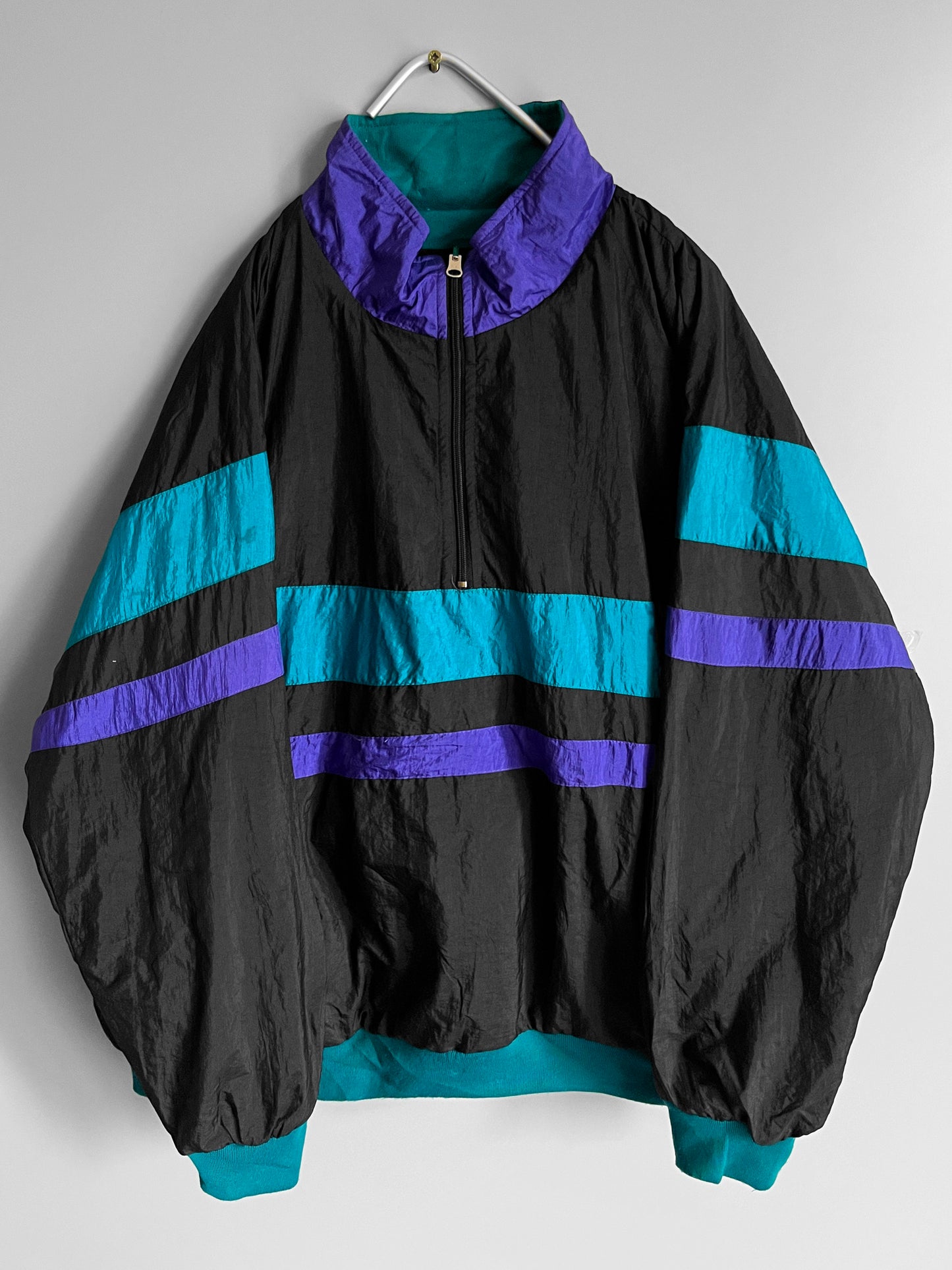 windbreaker vintage jacket colourful