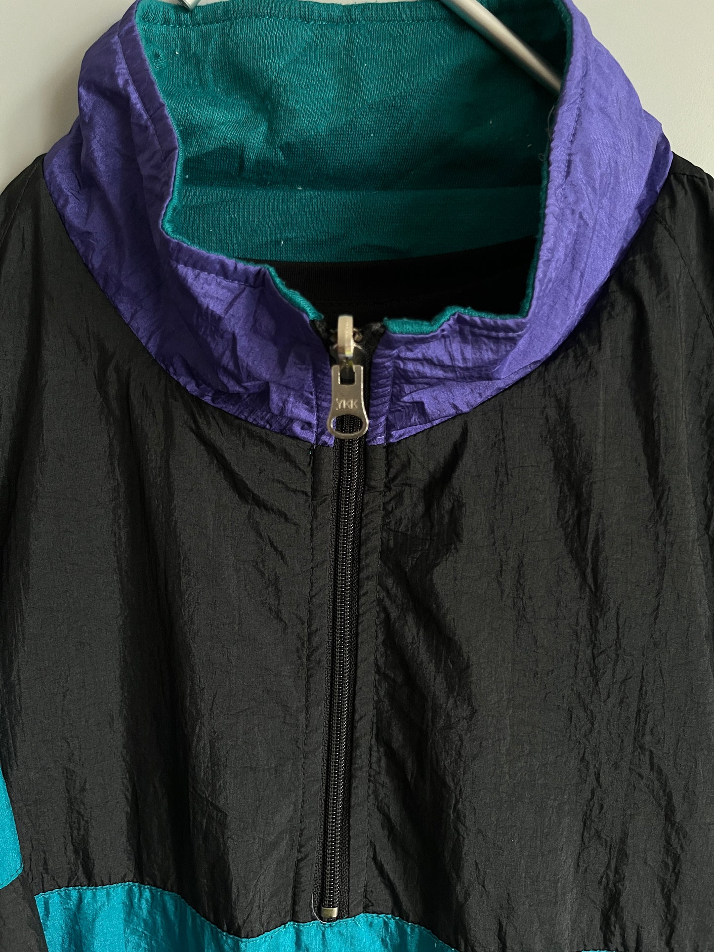 windbreaker vintage jacket colourful