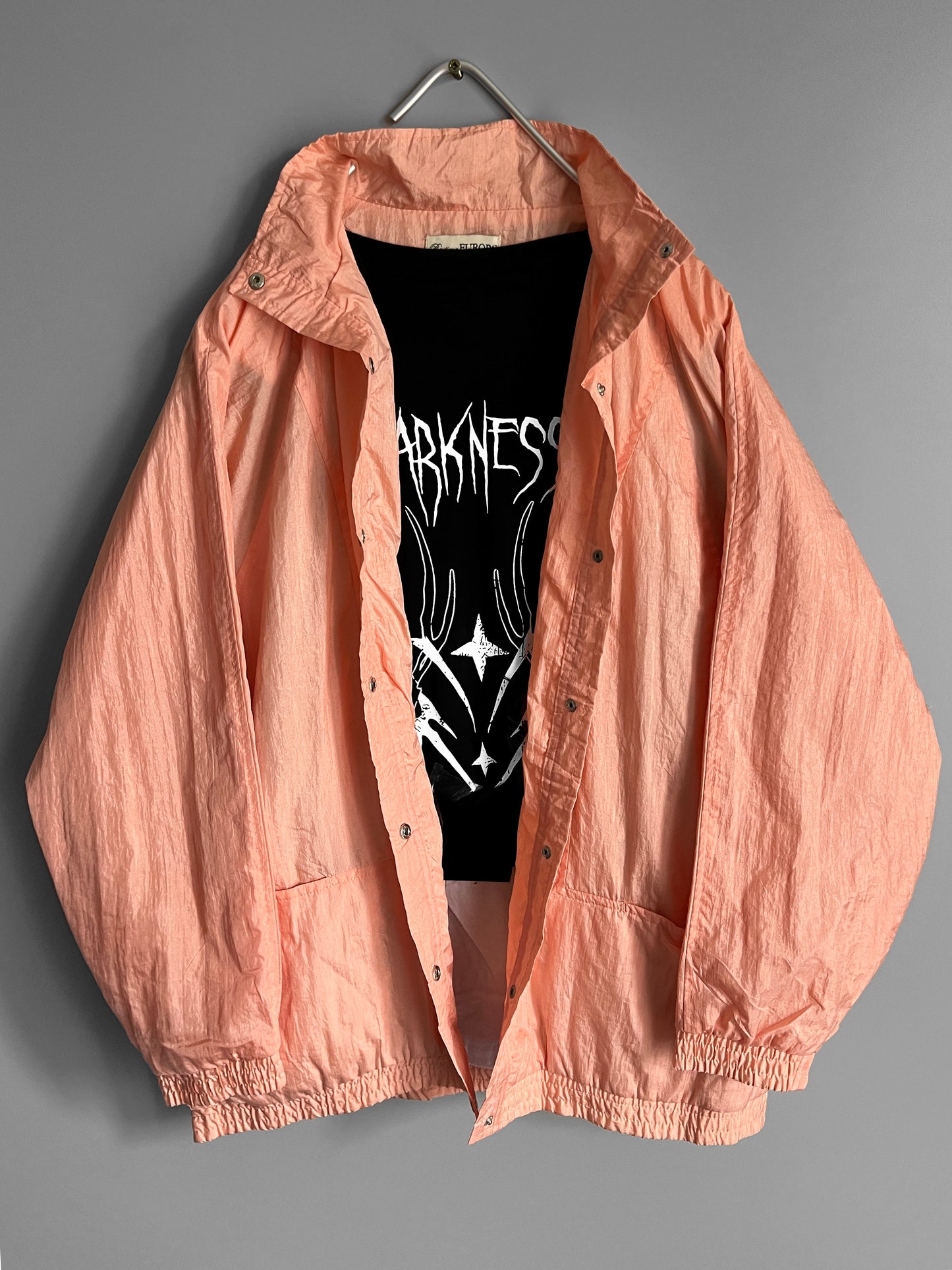 windbreaker vintage jacket colourful