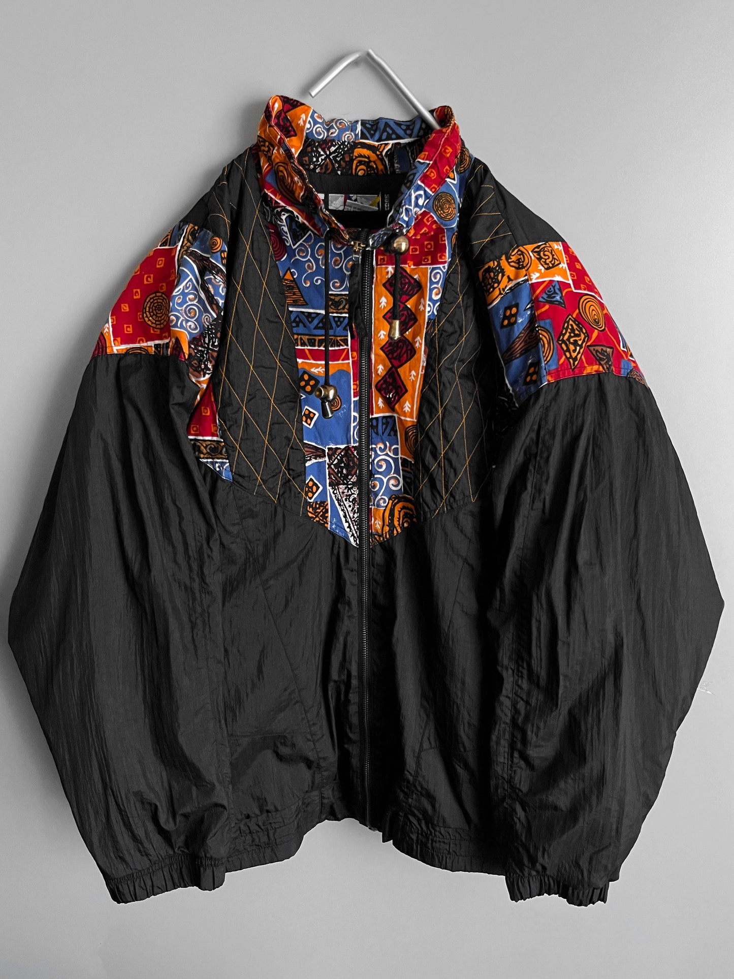 vintage colored windbreaker jacket