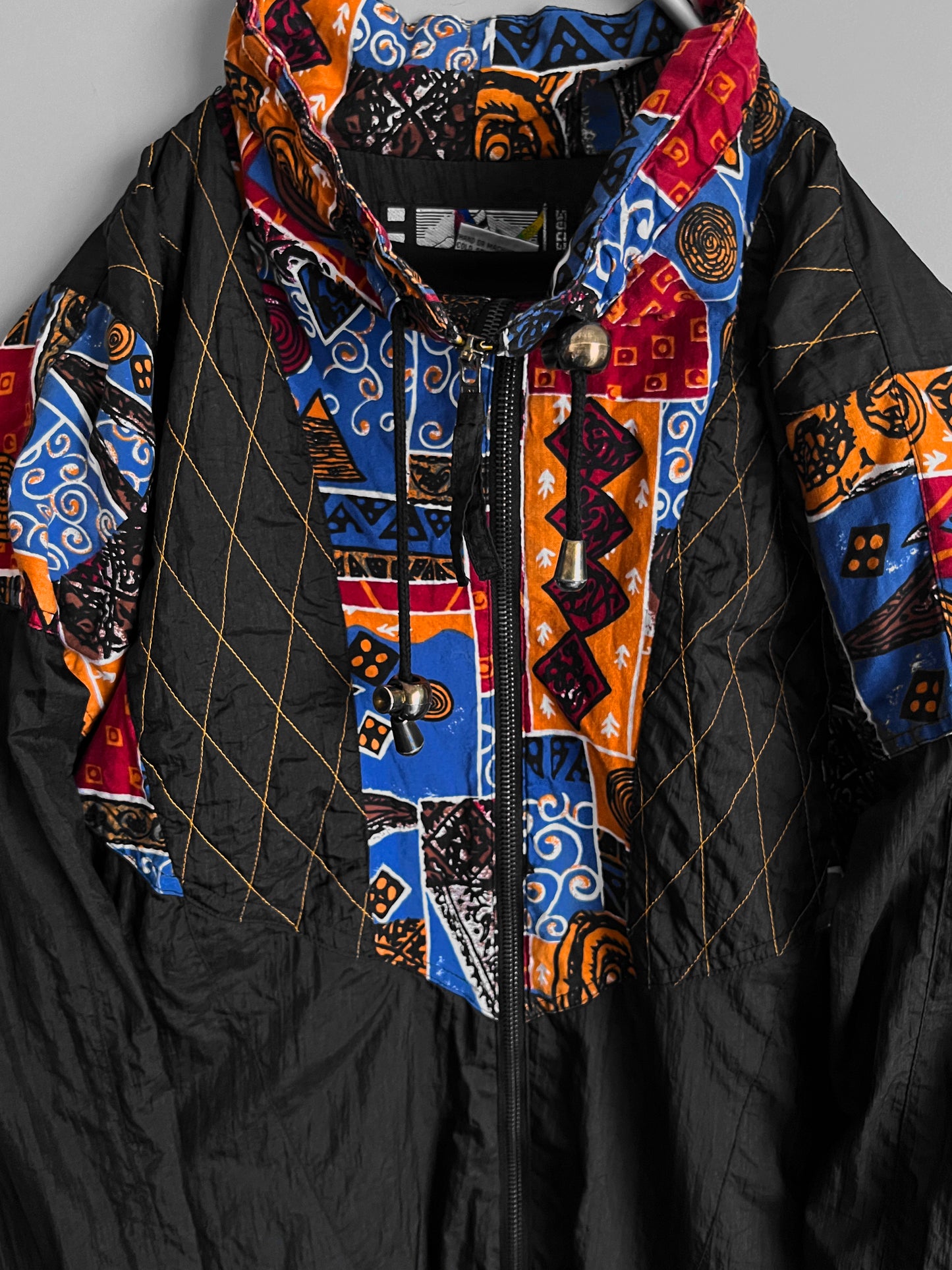 vintage colored windbreaker jacket