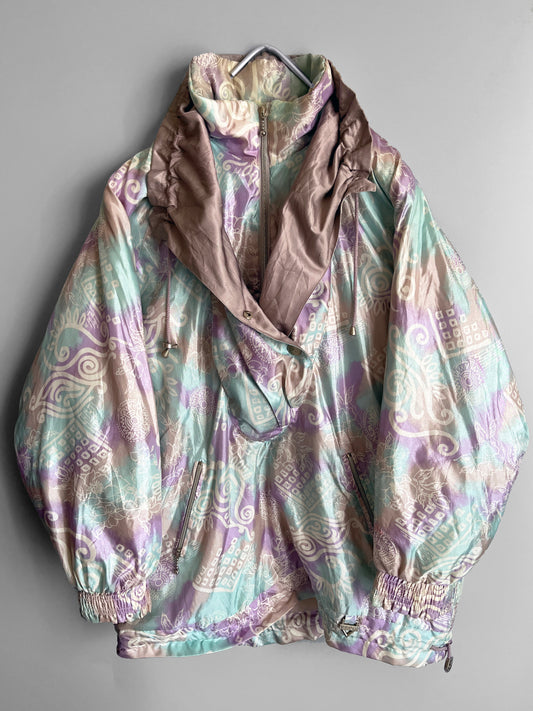 Vintage Windbreaker Jacket for Women