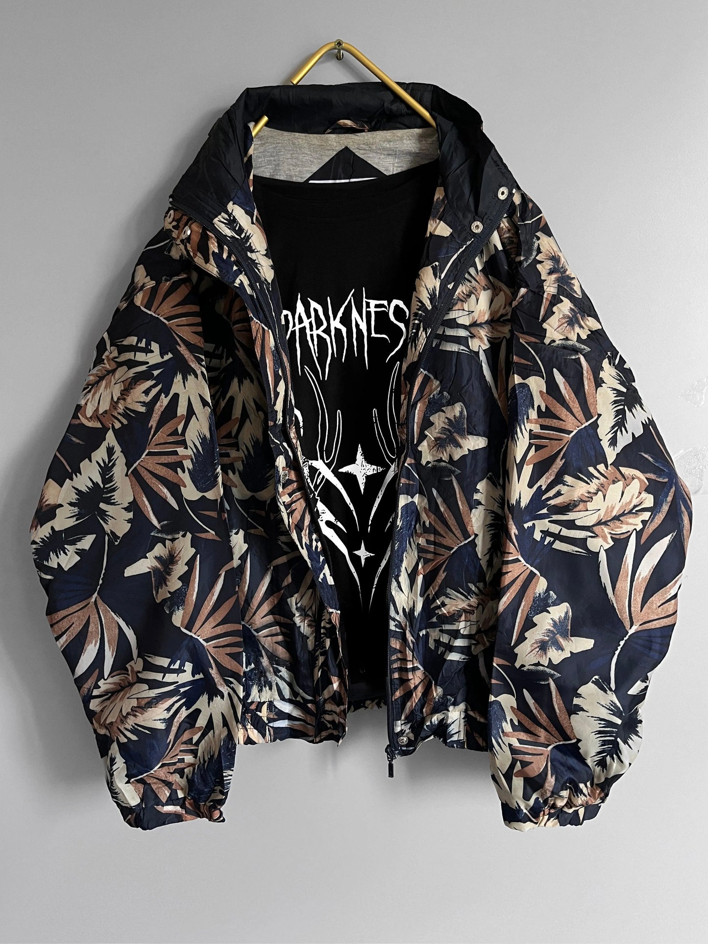 windbreaker vintage jacket colourful - shoplifts