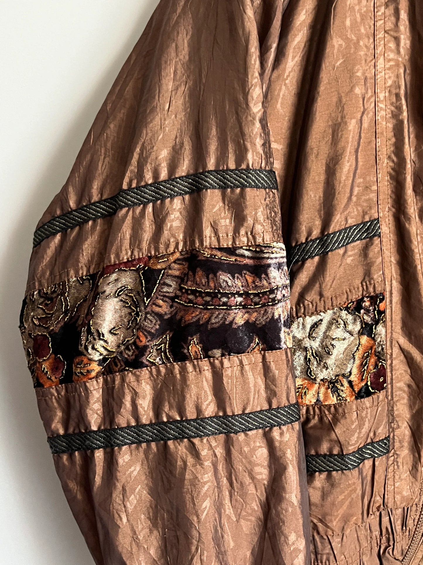 giacca multicolore da donna vintage