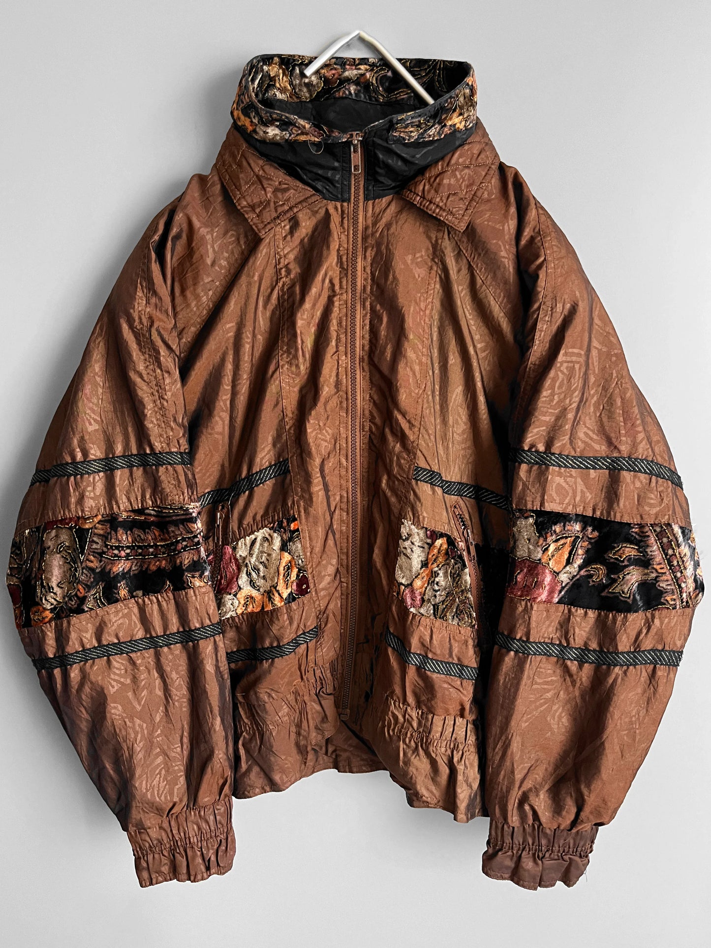 giacca multicolore da donna vintage