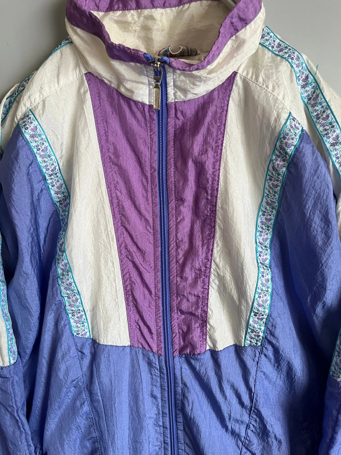 giacca a vento vintage da donna