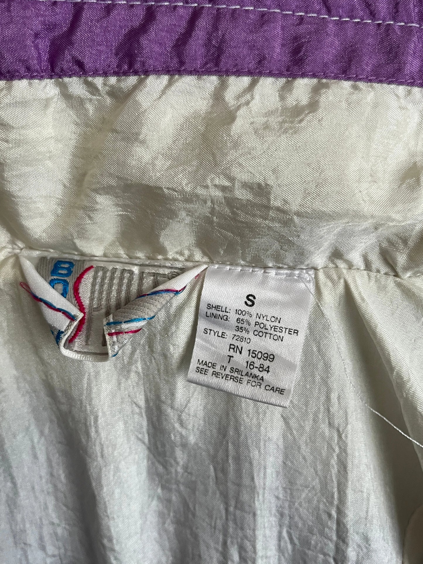 giacca a vento vintage da donna