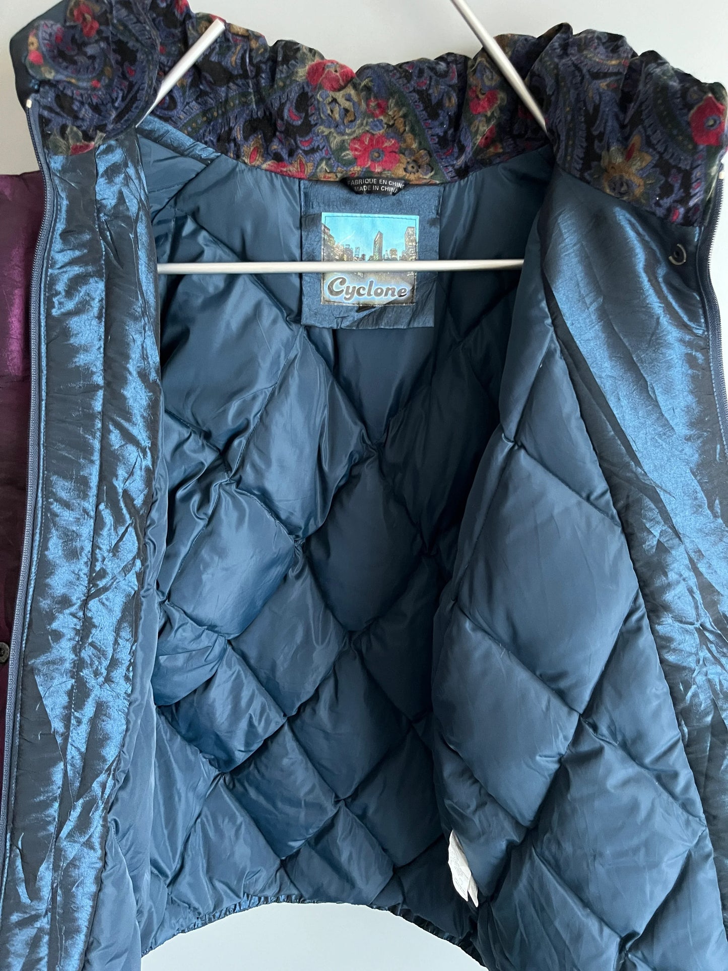 giacca a vento vintage da donna