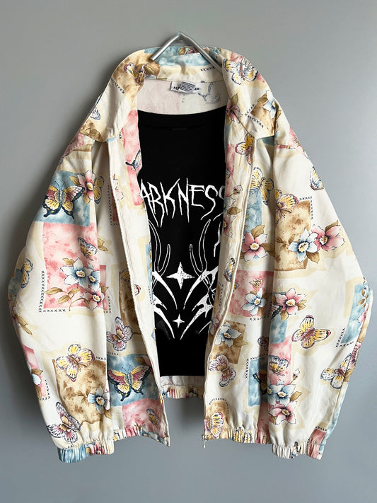 Multicolor Y2K Women's Vintage Style Windbreaker Jacket