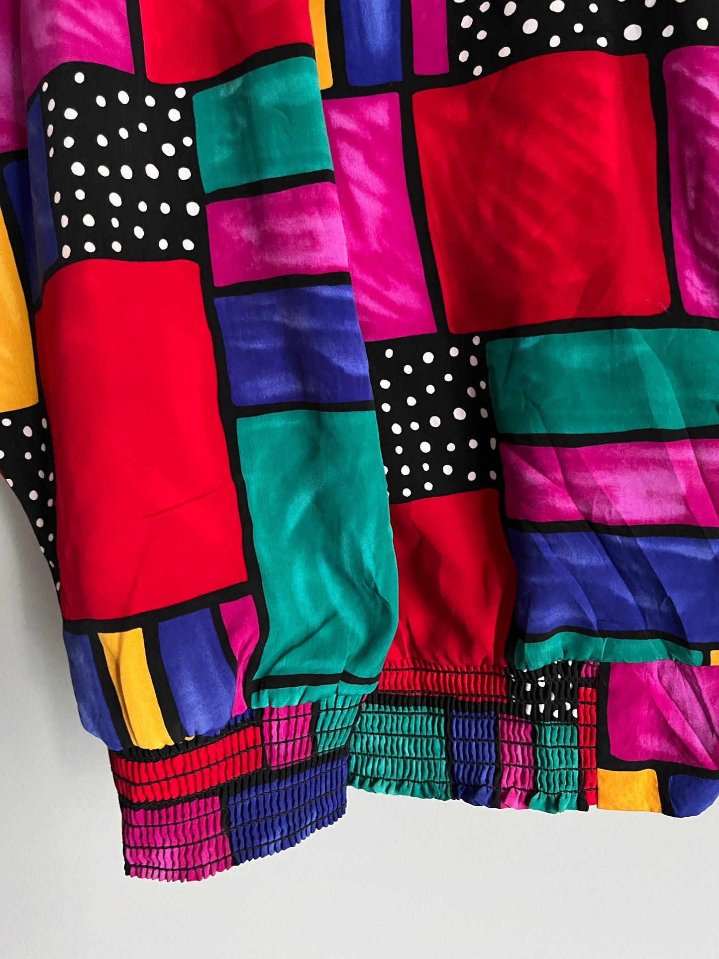 windbreaker vintage jacket colourful - shoplifts