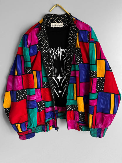 Windbreaker Vintage Jacket Colourful - Shoplifts