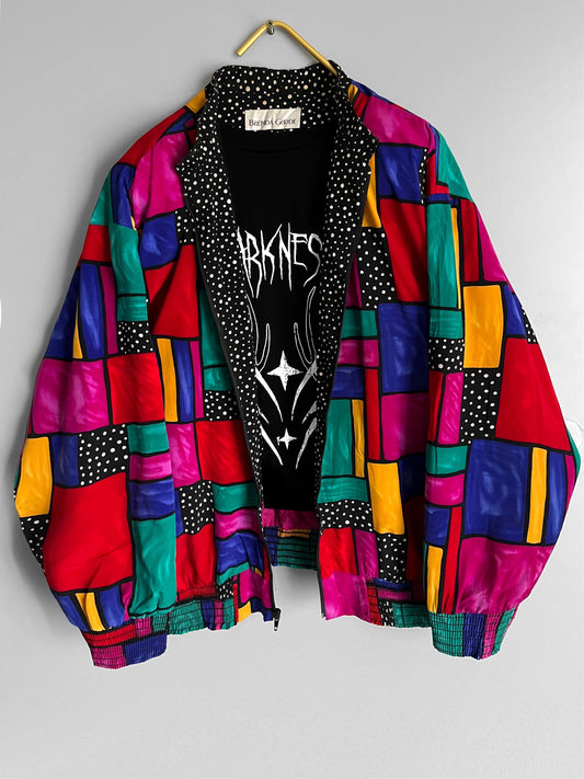 Windbreaker Vintage Jacket Colourful - Shoplifts