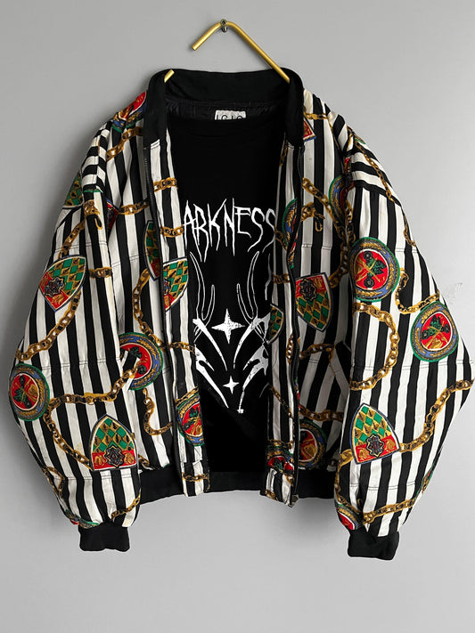 Y2K Crazy Pattern Windbreaker Jacket Vintage - Shoplifts