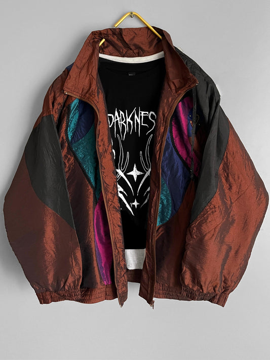 Vintage Multicolor Windbreaker Jacket - Shoplifts