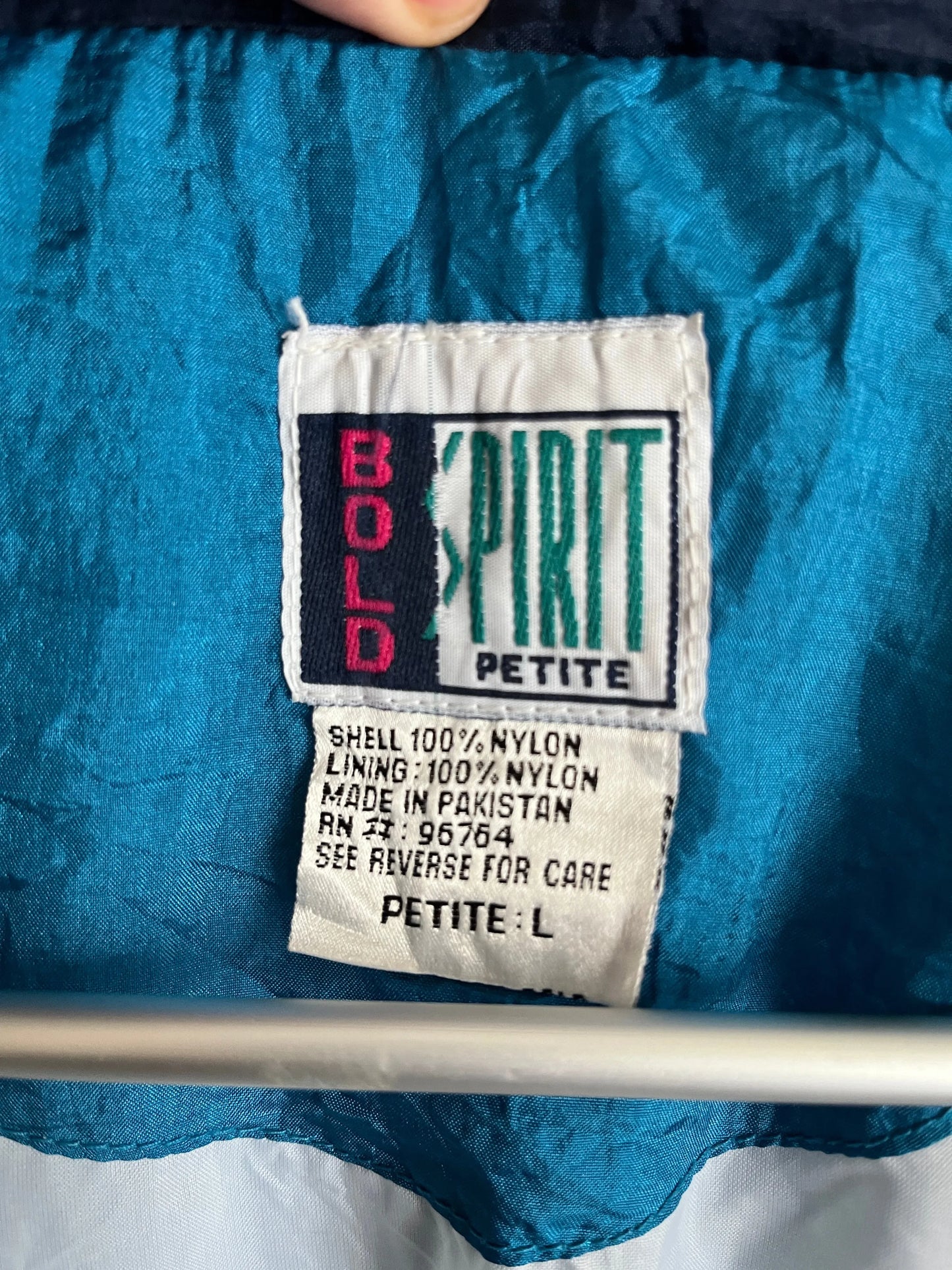 vintage damen mehrfarbige windjacke