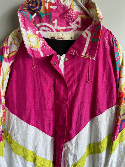 Giacca a Vento Vintage da Donna