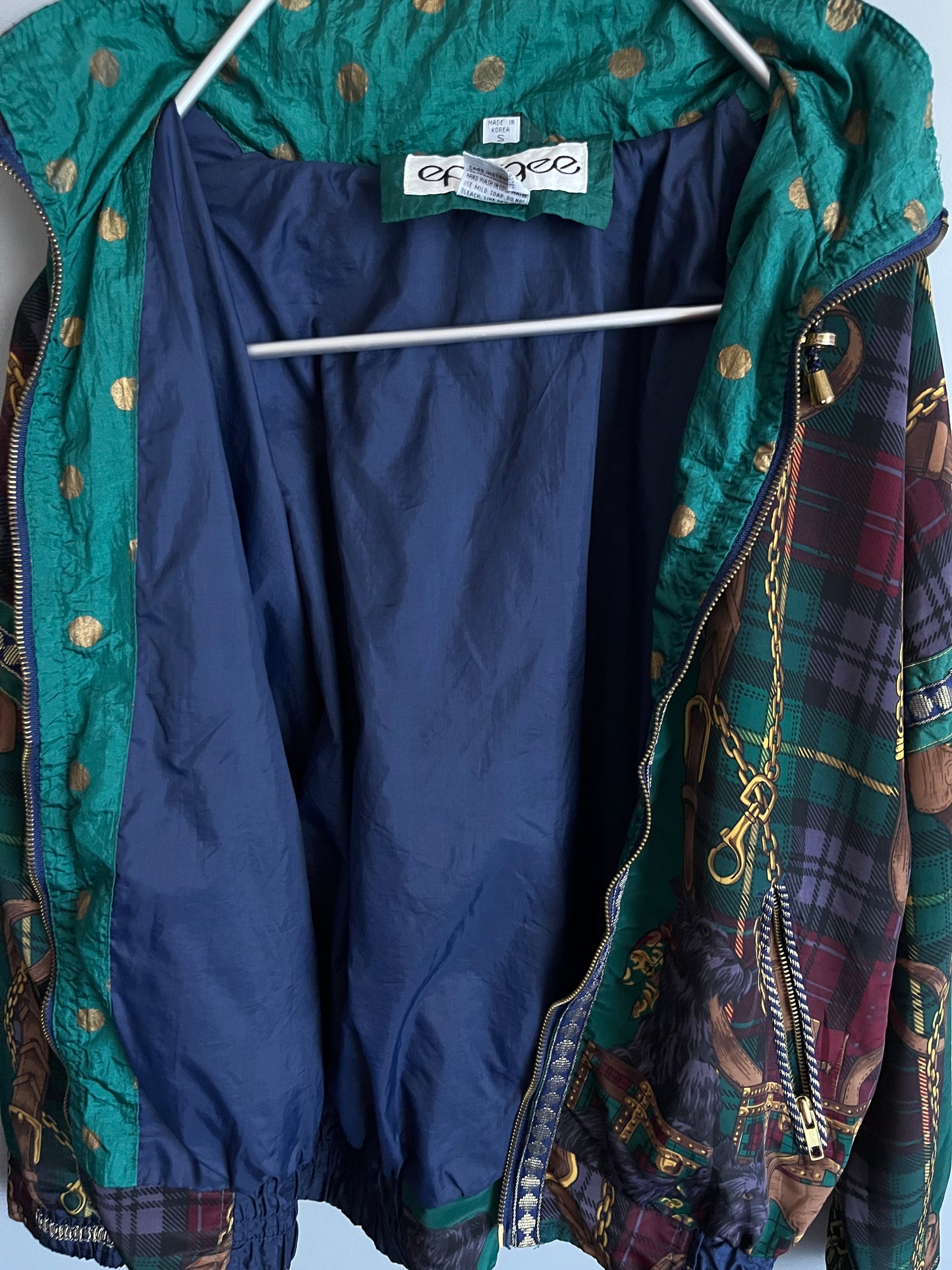 vintage vindjacka för dam
