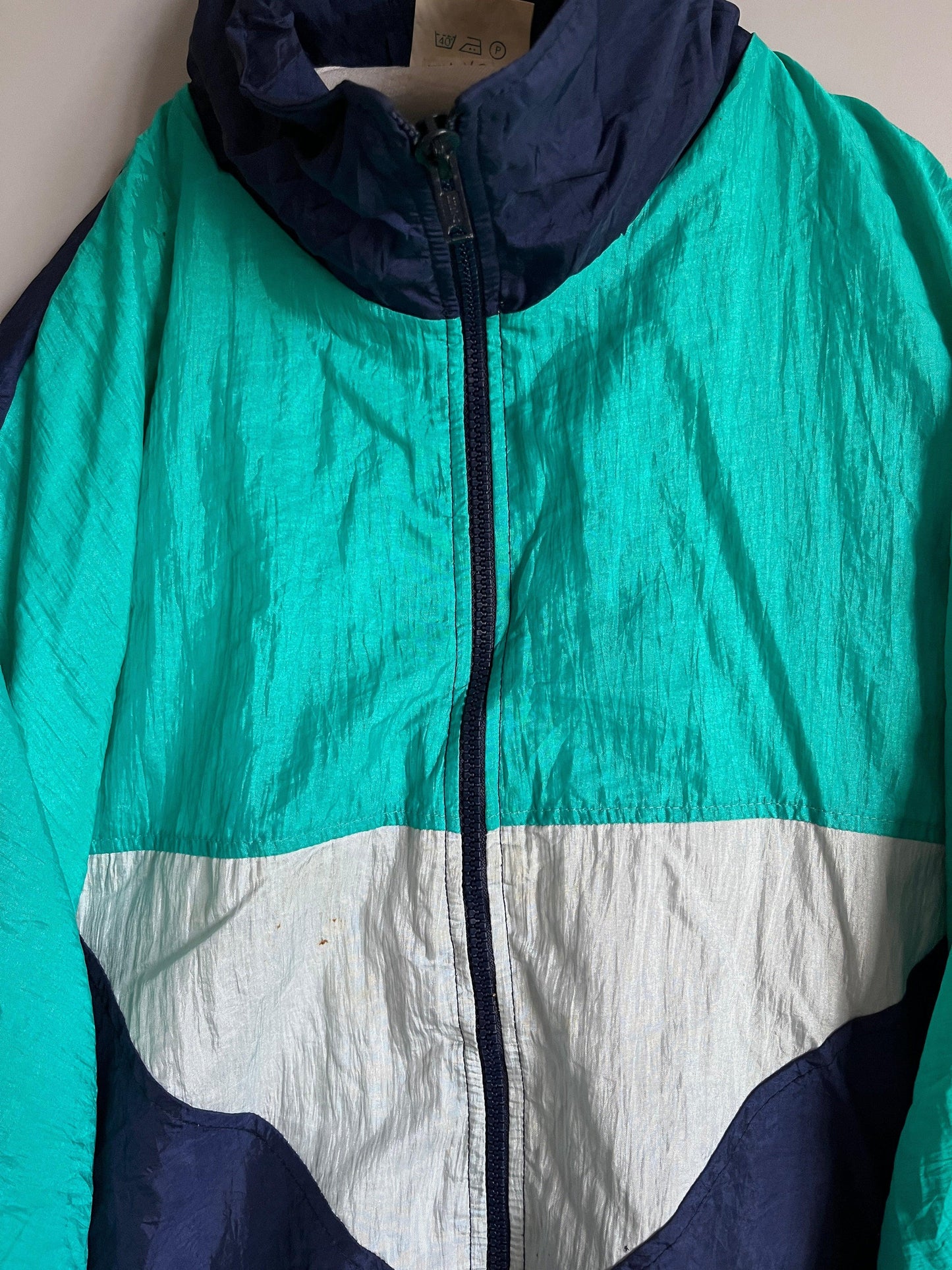 windbreaker vintage jacket colourful - shoplifts