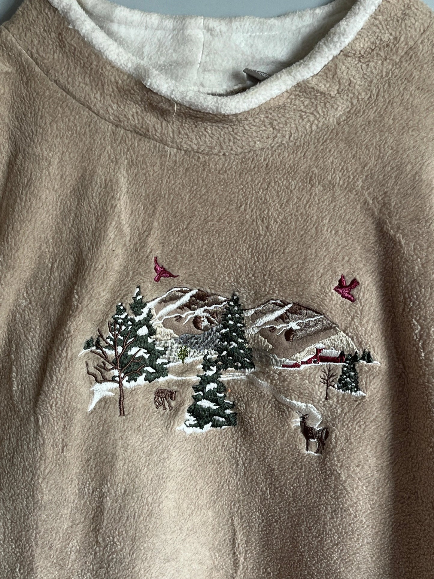 fleece pullover sweater vintage - shoplifts