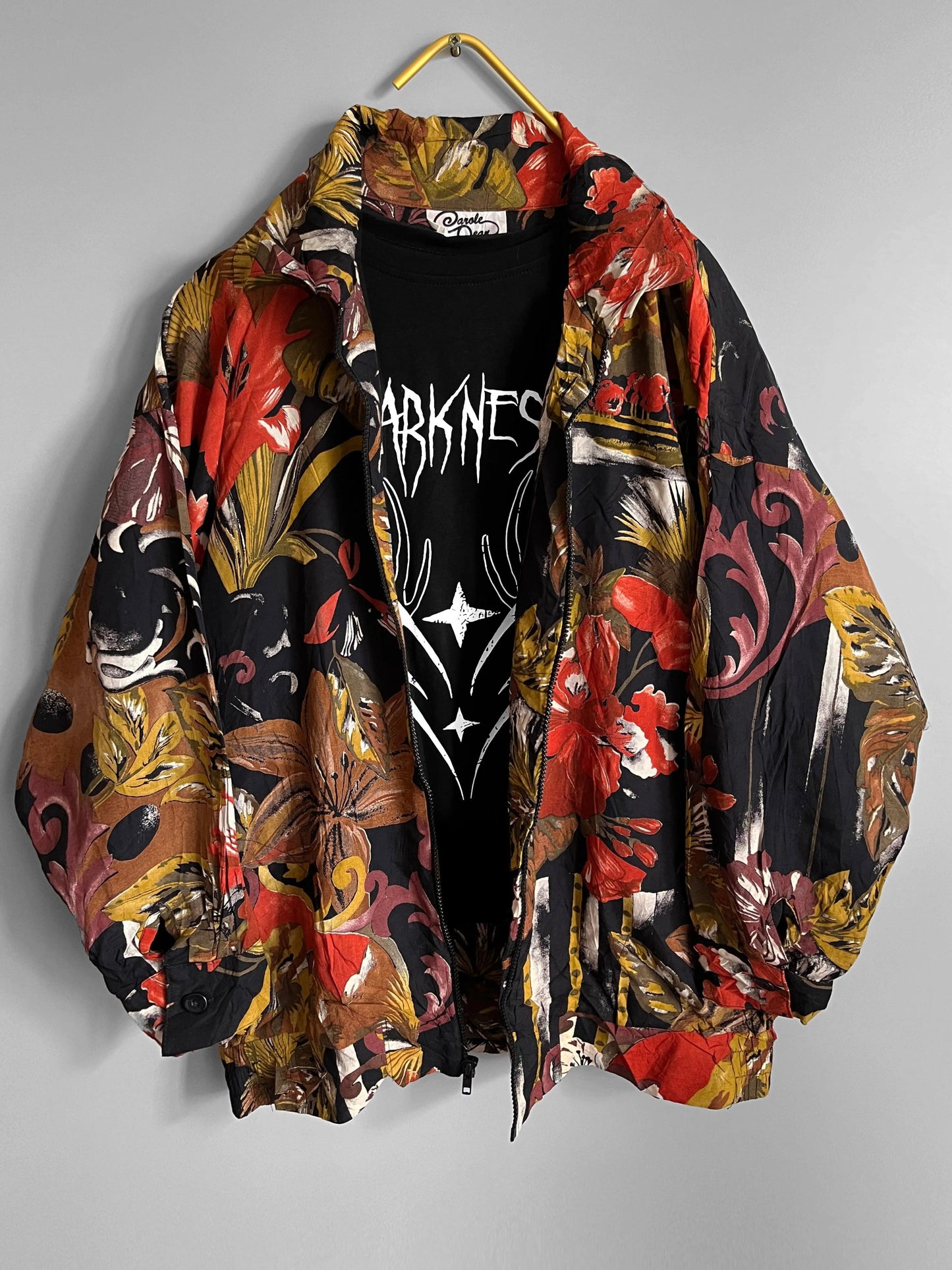 windbreaker vintage jacket colourful - shoplifts