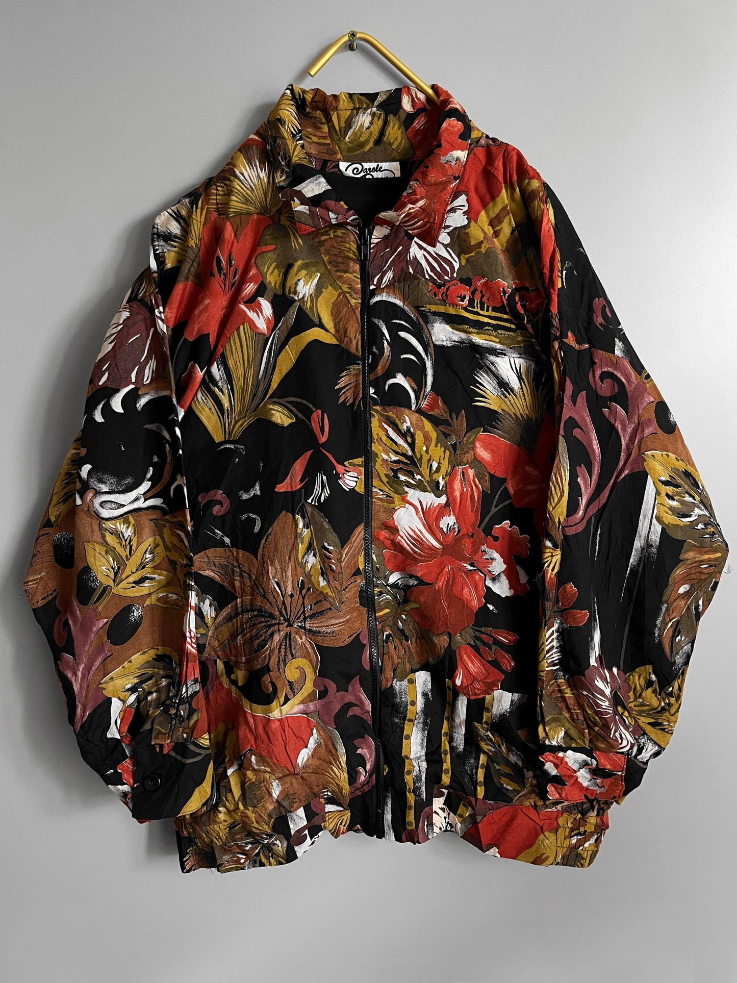 windbreaker vintage jacket colourful - shoplifts