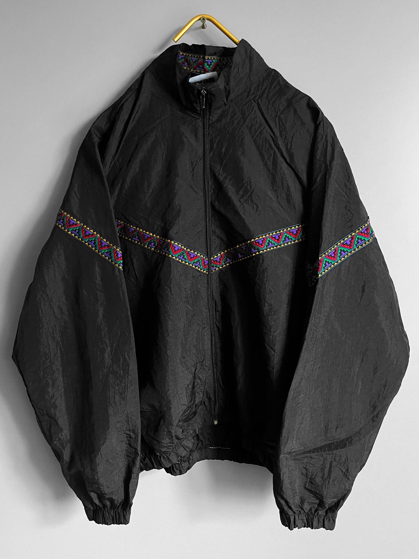 windbreaker vintage jacket colourful - shoplifts