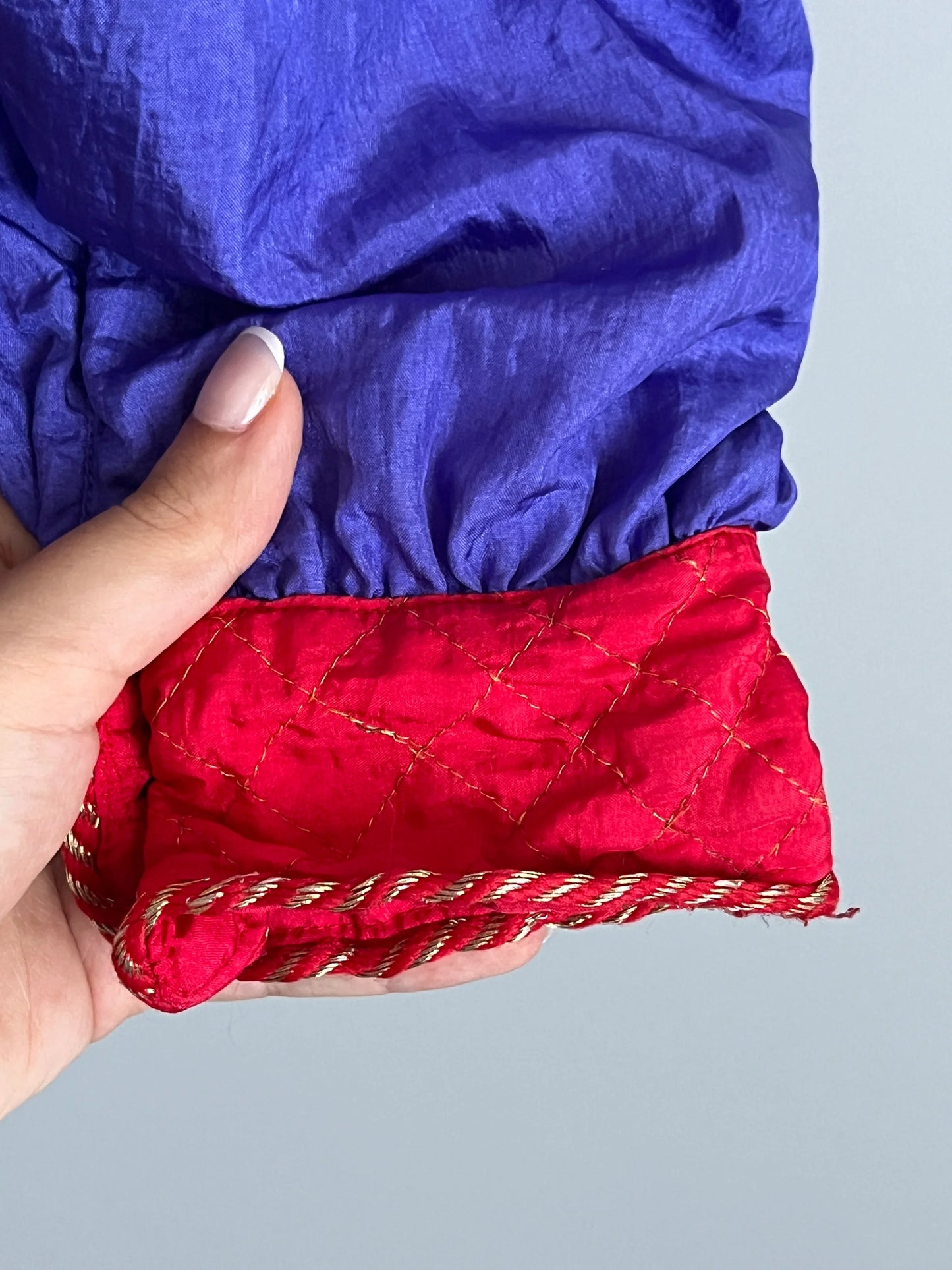 giacca a vento vintage da donna