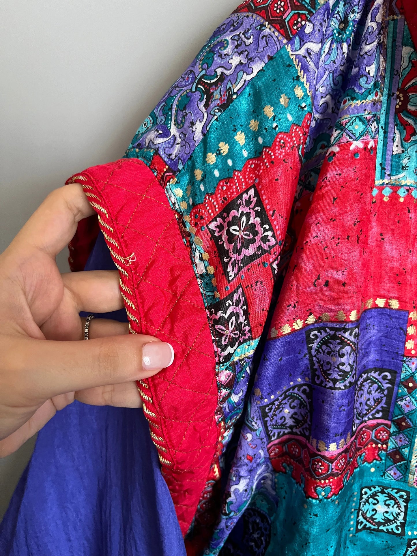 giacca a vento vintage da donna
