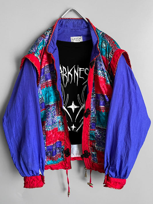 Veste coupe-vent vintage pour femme