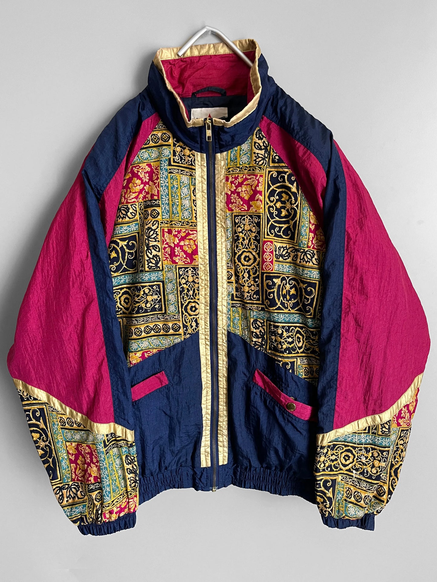 giacca a vento vintage colorata