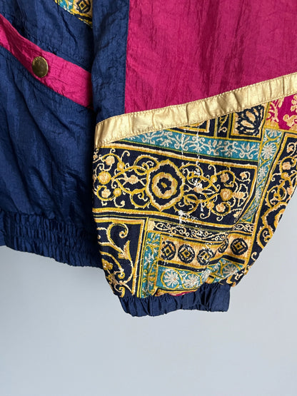 Giacca a vento Vintage Colorata
