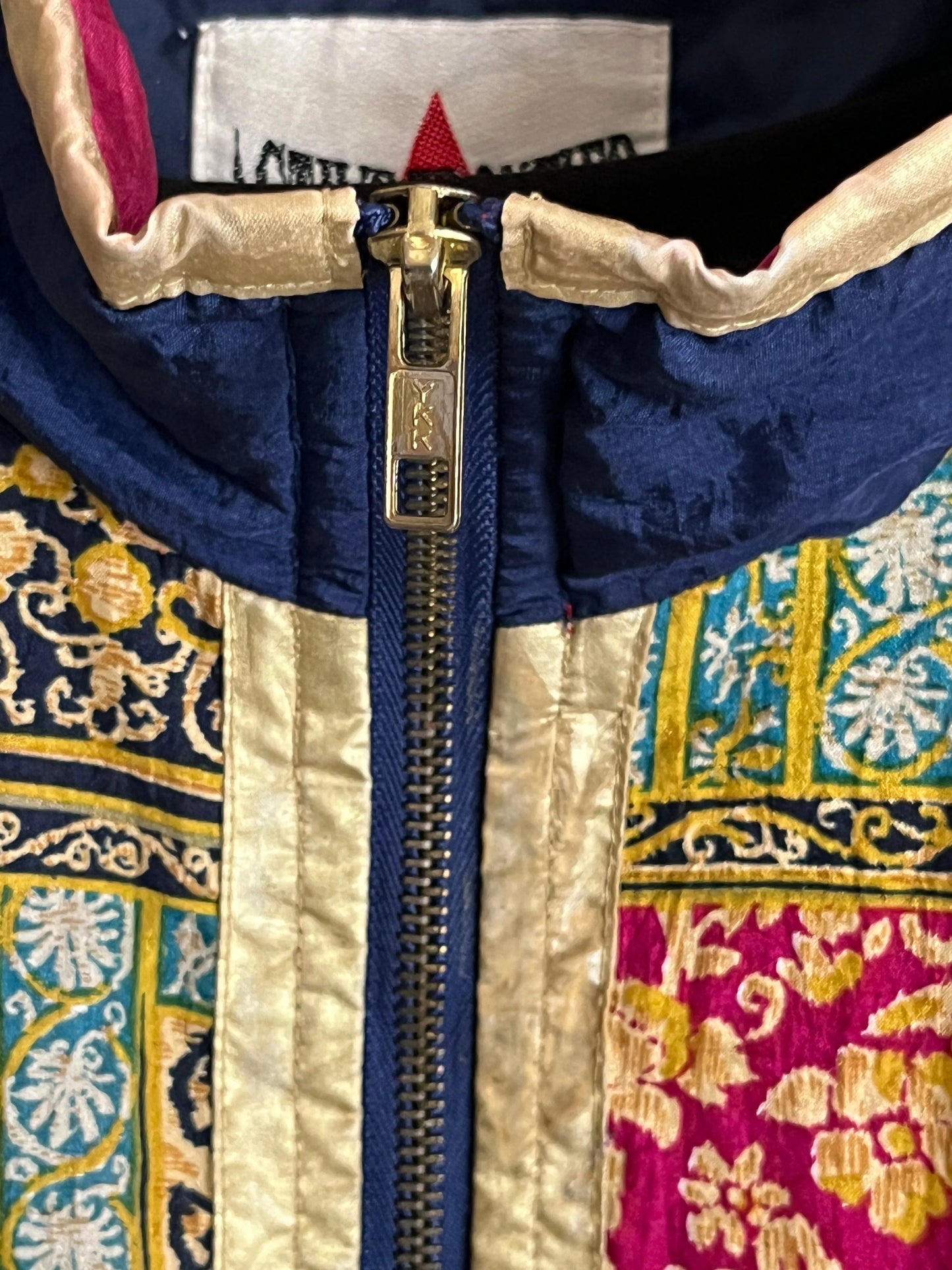 giacca a vento vintage colorata