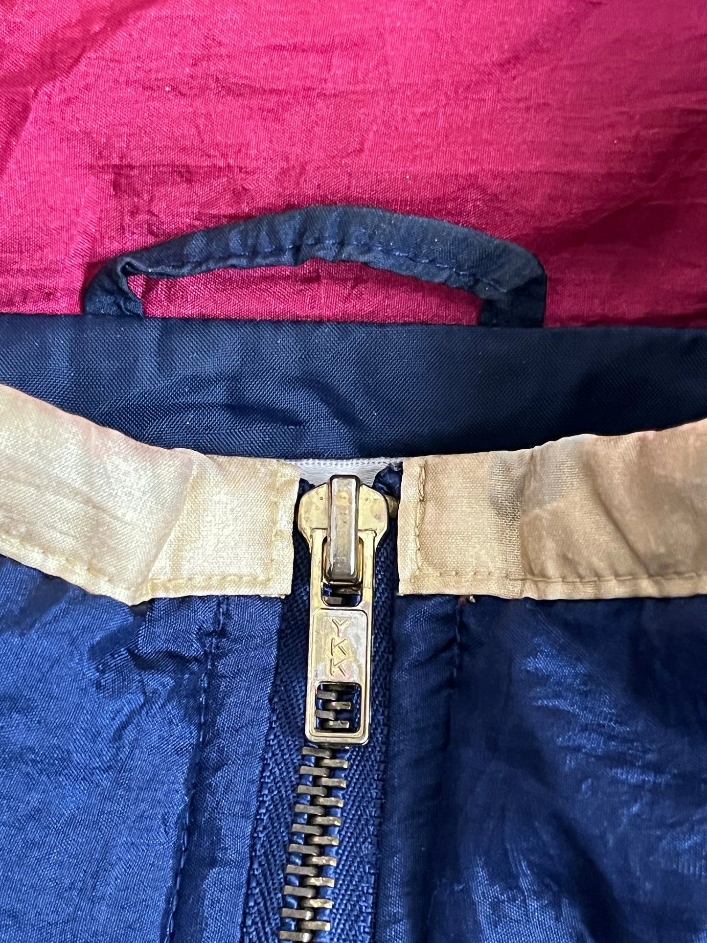 giacca a vento vintage colorata