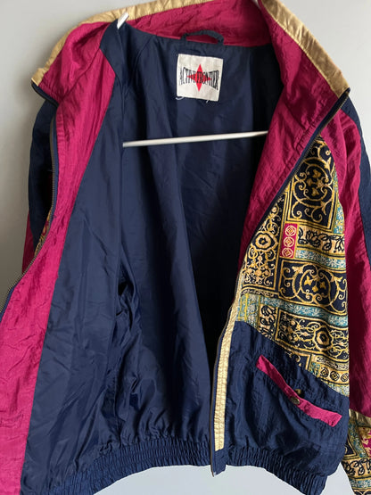 Giacca a vento Vintage Colorata