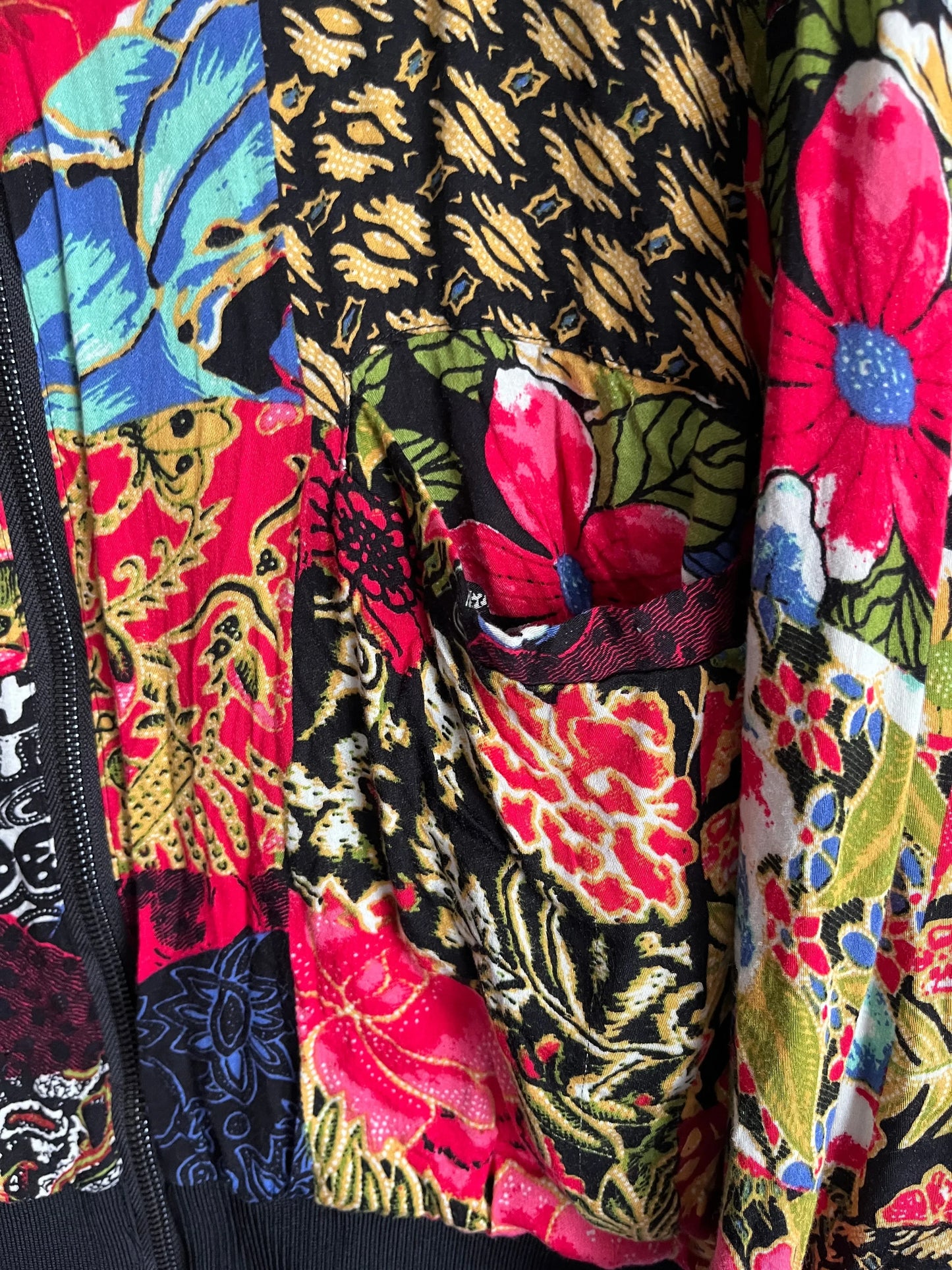 giacca multicolore vintage da donna