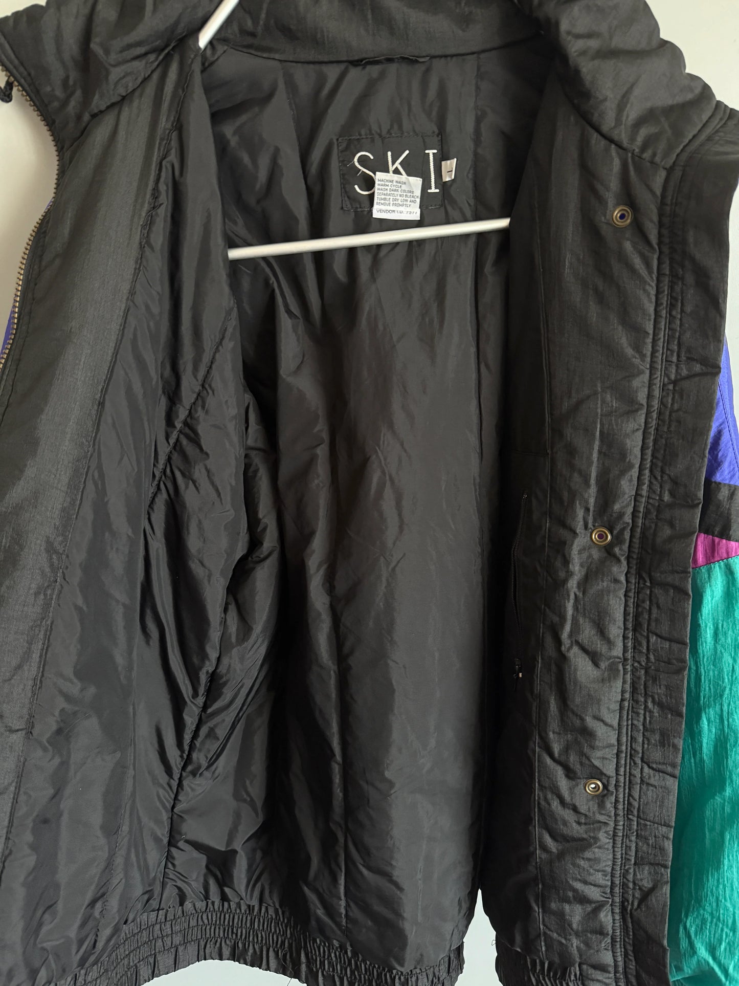 giacca a vento vintage da donna