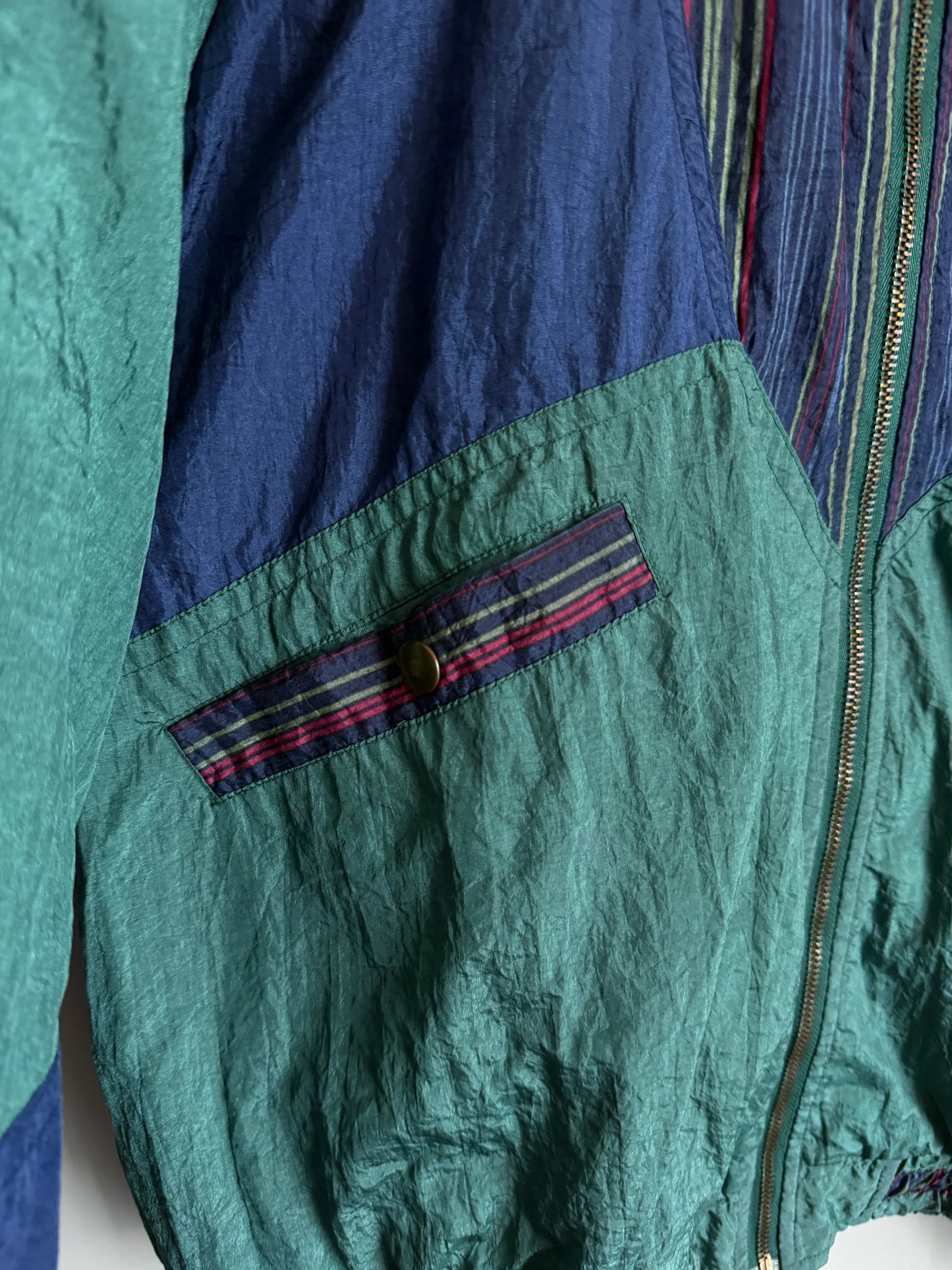 giacca a vento vintage da uomo