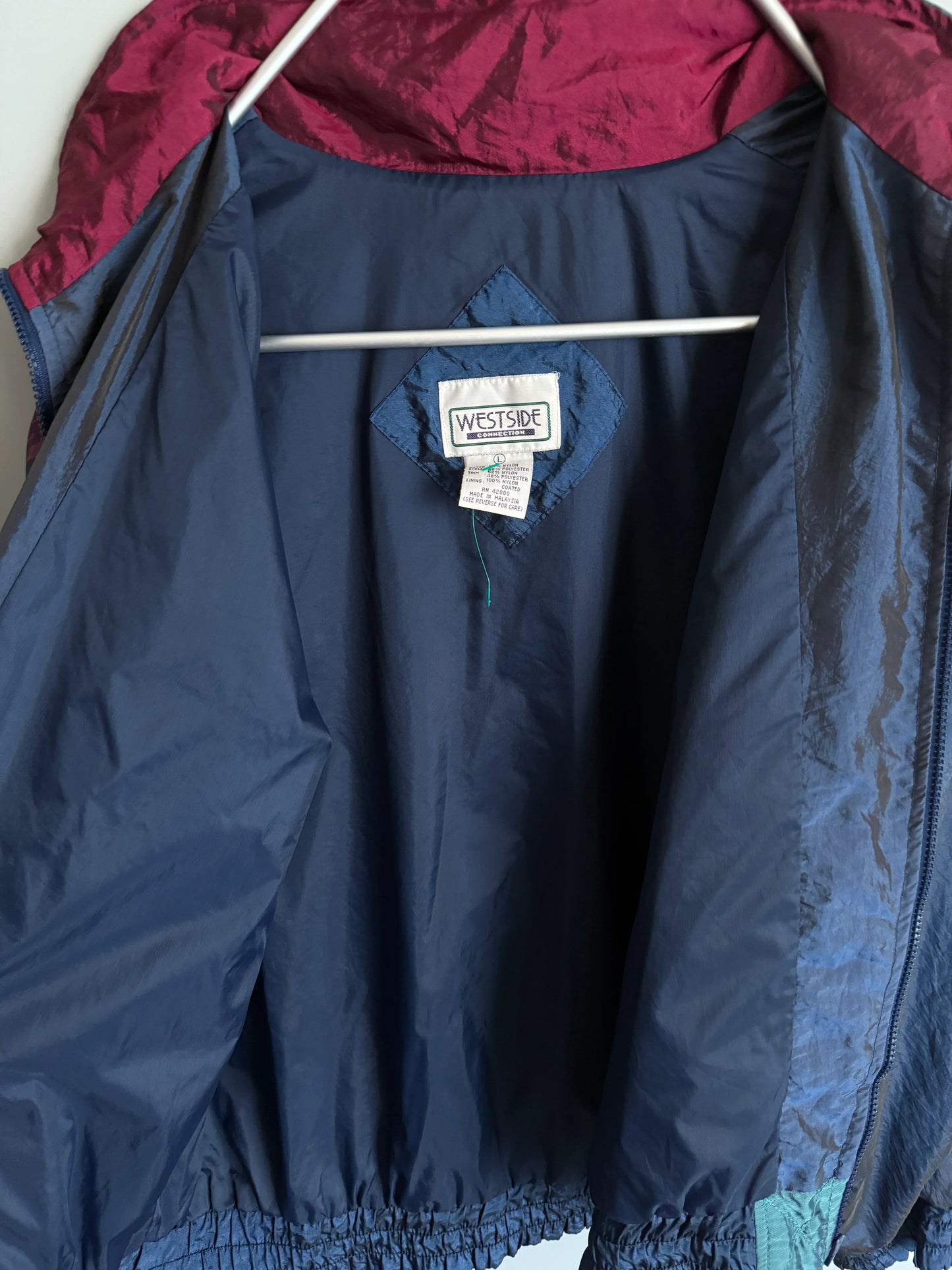 giacca a vento vintage da donna