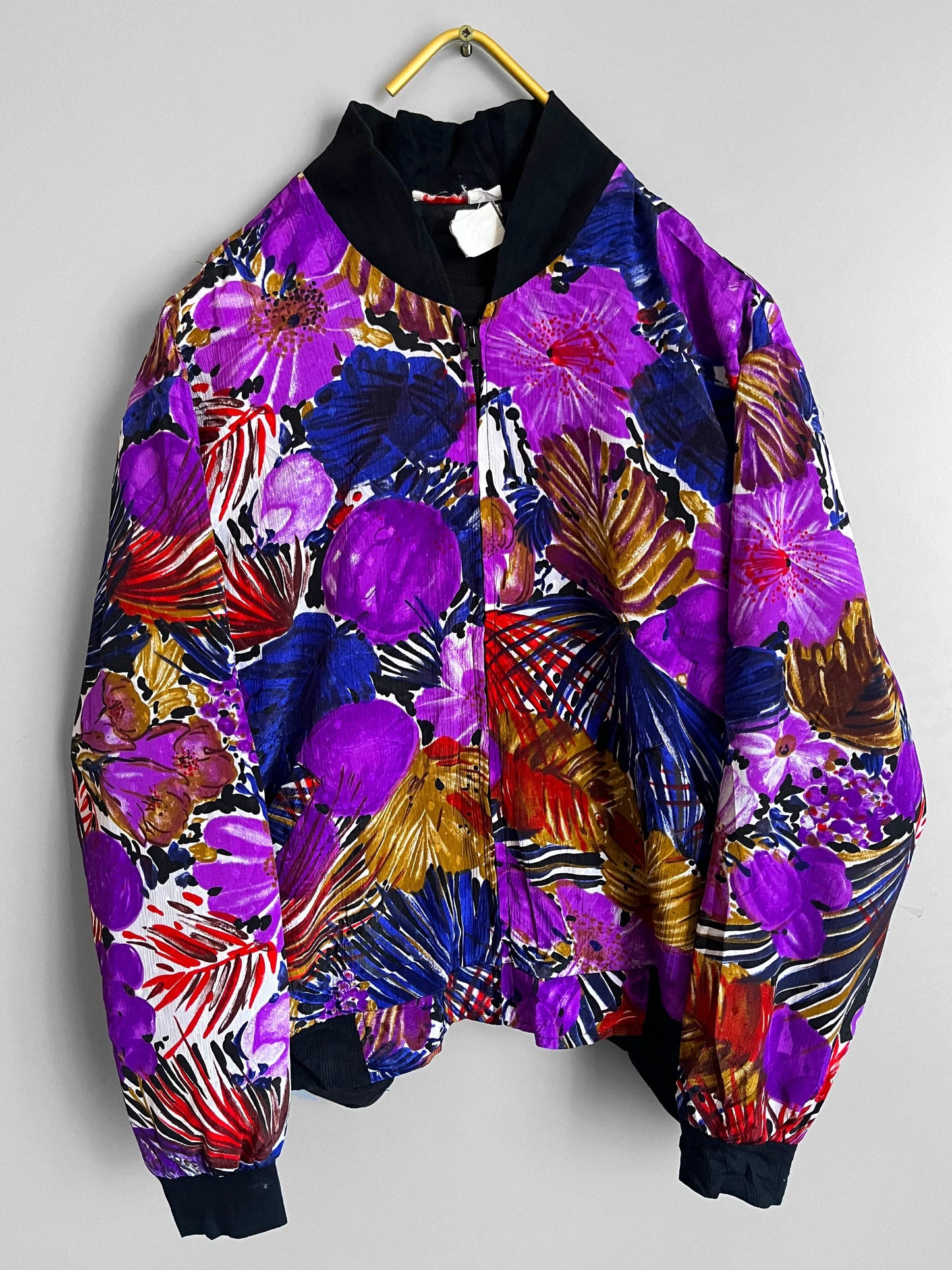 windbreaker vintage jacket colourful - shoplifts