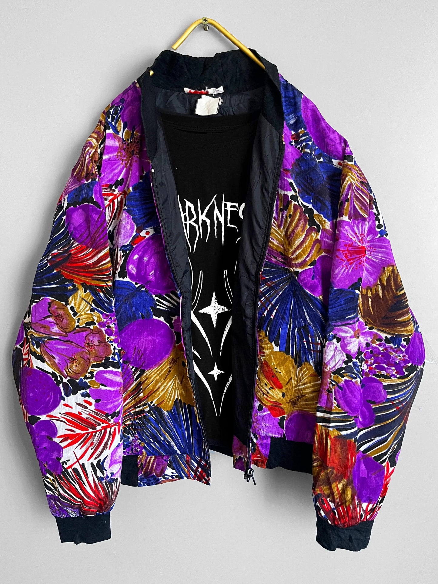 windbreaker vintage jacket colourful - shoplifts