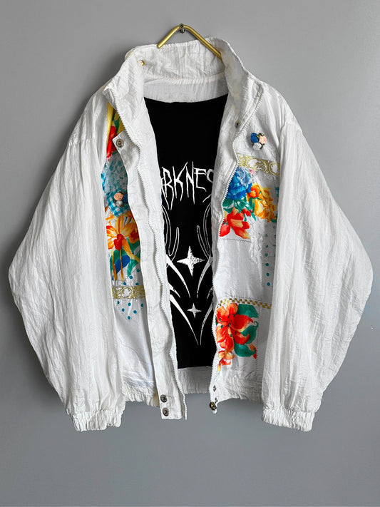 Vintage Multicolor Windbreaker Jacket - Shoplifts