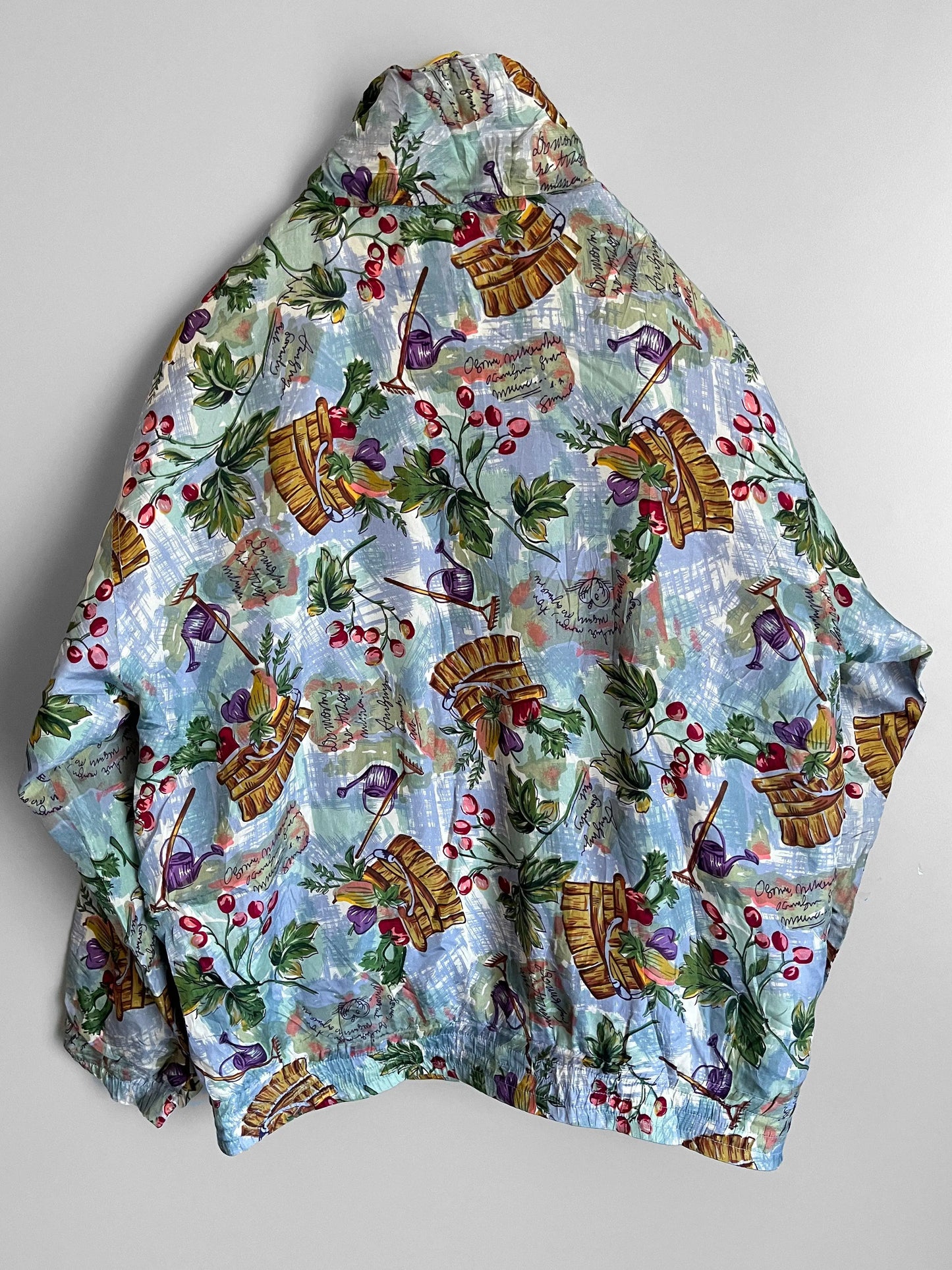 windbreaker vintage jacket colourful - shoplifts