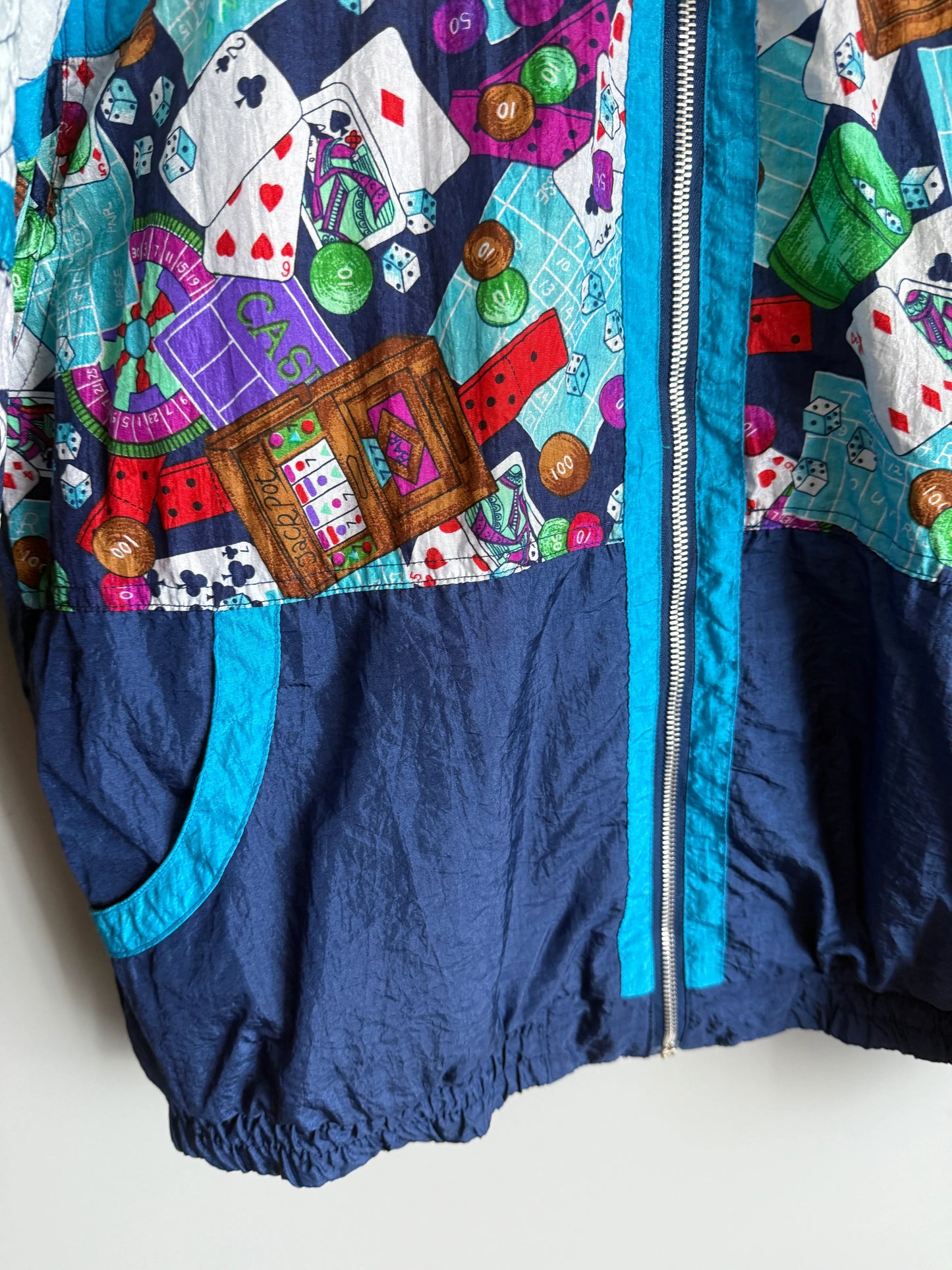 giacca a vento vintage da donna