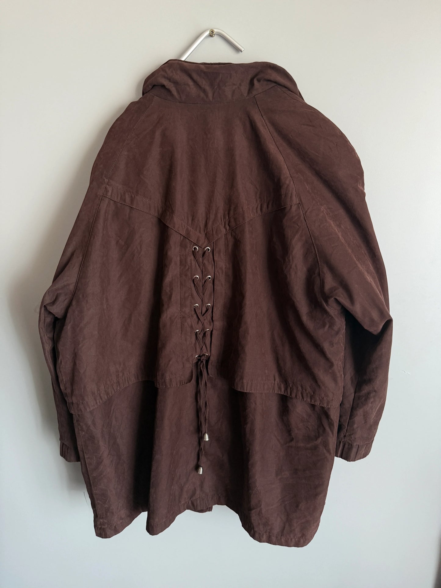 giacca a vento vintage da donna