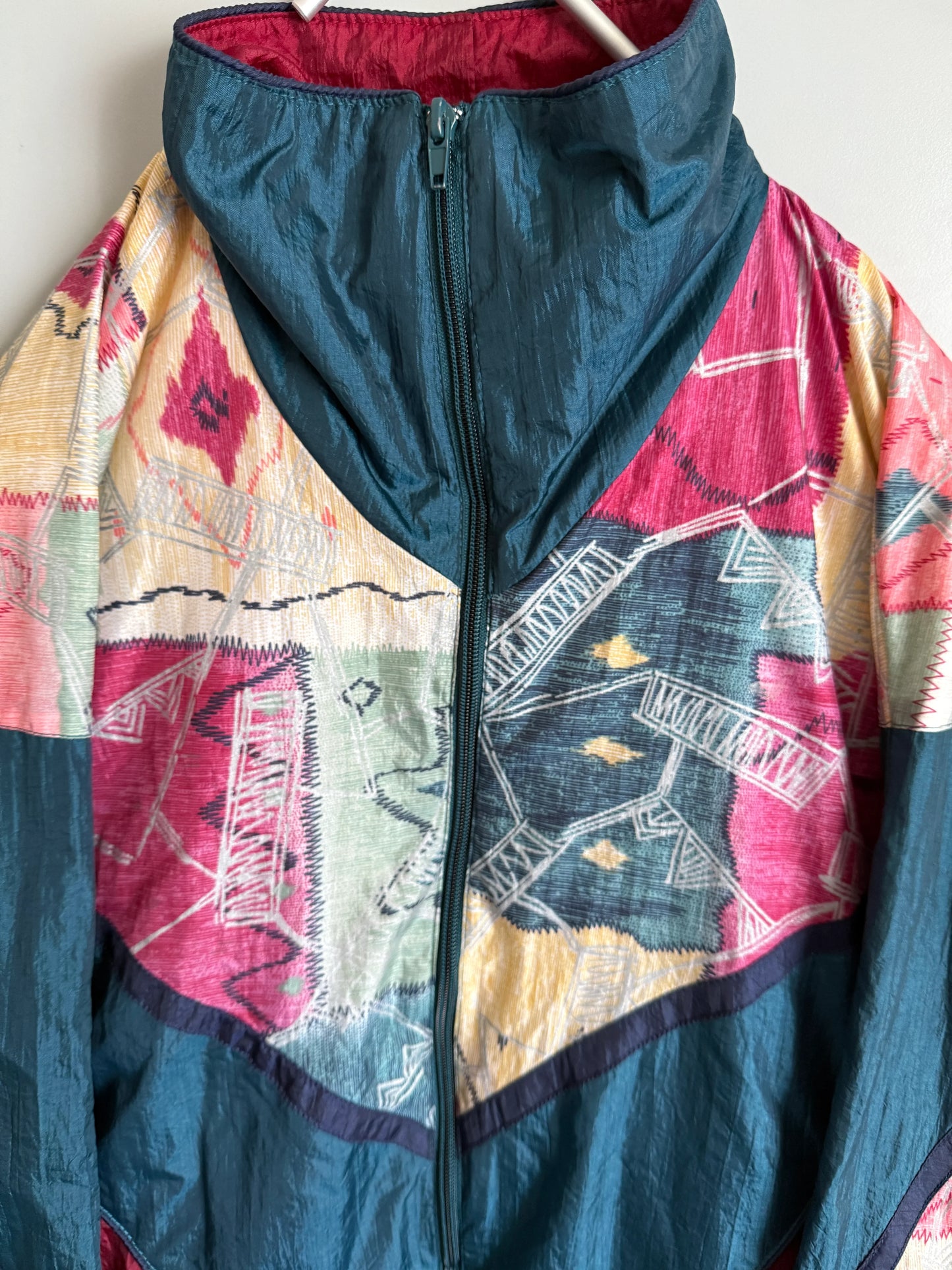 giacca a vento vintage da donna