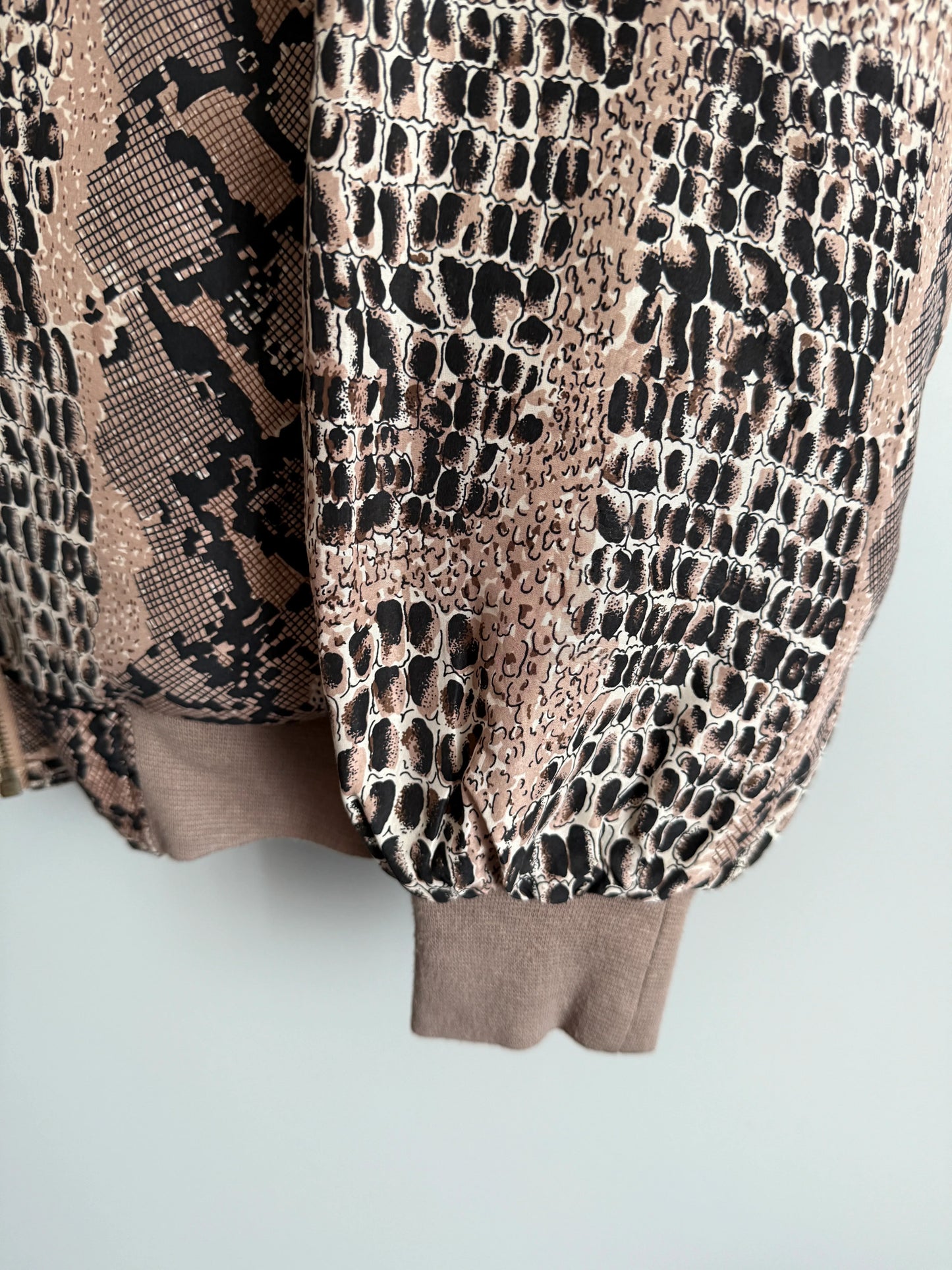 giacca a vento double face vintage da donna
