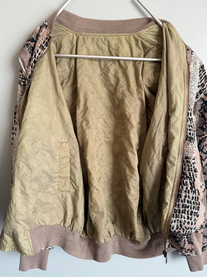 Giacca a Vento Double Face Vintage da Donna